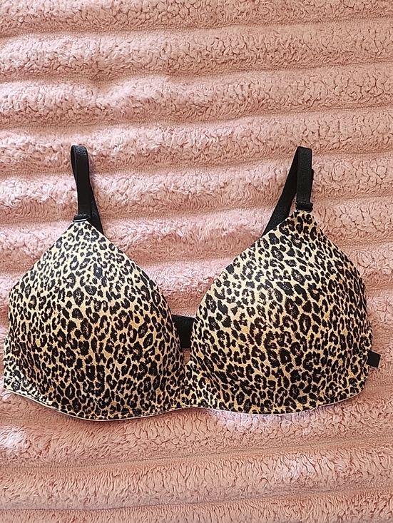 Victoria's Secret Other - Victoria's Secret Leopard Print T-Shirt Bra - Black & Tan